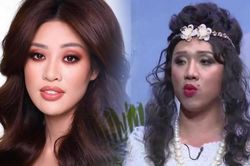 Khánh Vân được chuyên gia Hollywood make-up, fan thở dài: Còn già hơn lúc chưa trang điểm