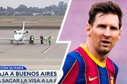 Chuyên cơ của Messi gặp sự cố vì một vụ đặt bom