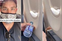Thanh niên 'xử' người gác chân lên ghế mình trên máy bay bằng một hành động