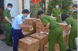 Hà Nội: Tạm giữ 4 tấn mỹ phẩm có dấu hiệu nhập lậu