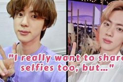 Jin BTS tiết lộ lý do không thường xuyên đăng ảnh selfie