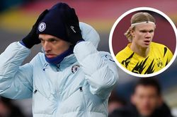 Diễn biến mới Chelsea ký Haaland, Thomas Tuchel nhăn mặt