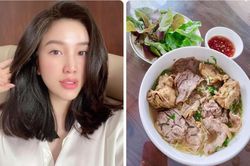 Bảo Thy 'nuốt không trôi' tô bún bò vì bị netizen chỉ trích: 'Còn nhiều người đang bon chen từng hộp cơm'