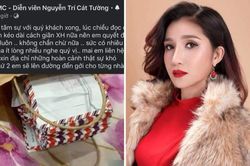 Cát Tường chuẩn bị cả xấp phong bì hỗ trợ người nghèo, 'dằn mặt' netizen tố nghệ sĩ không lo chống dịch