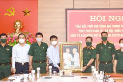 Ủy ban MTTQ tỉnh làm việc với Nhà máy Z129, Z113