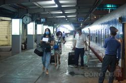 Đường sắt sẵn sàng đưa người từ các tỉnh thành phía Nam về địa phương