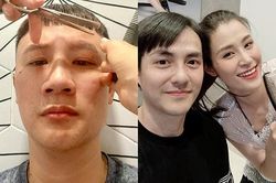 Ở nhà mùa giãn cách, cười thả ga khi sao nam được vợ cắt tóc