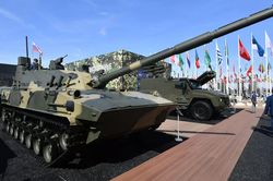 Nga thử nghiệm thành công giai đoạn một xe tăng lội nước siêu nhẹ Sprut-SDM1