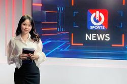 Huỳnh Anh trở thành BTV thể thao, fan réo tên Quang Hải