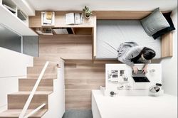 Căn hộ siêu nhỏ tiện nghi 17,6 m2 cho những chuyến đi về của người trẻ