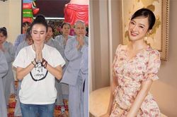 Cuộc sống ăn chay, ở ẩn của Angela Phương Trinh