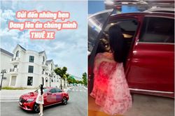 Bị bóc mẽ thuê xe 'phông bạt', 'hot girl tài chính' phản pháo