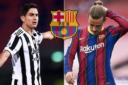 Barca dùng Griezmann đổi lấy Dybala