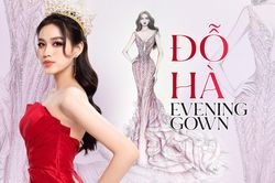 Lộ diện bộ váy 'phong thủy' để Đỗ Hà diện tại chung kết Miss World 2021, fan vote kịch liệt