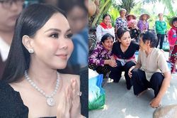 Làm từ thiện không nhận quyên góp, nghệ sĩ hài Việt Hương giàu cỡ nào?