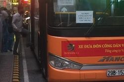Hà Nội: Từ chiều tối 22/7, dùng xe buýt đón công dân từ Sân bay Nội Bài đến khu cách ly