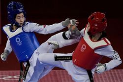 Olympic Tokyo: Kim Tuyền thua ngược võ sĩ từng vô địch thế giới