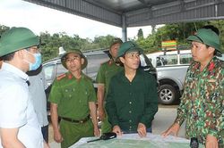 Kiểm tra chỉ đạo công tác tìm kiếm các công nhân mất tích tại Rào Trăng 3