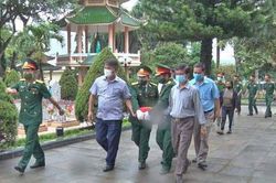 Chư Prông: Tổ chức lễ truy điệu và an táng hài cốt liệt sĩ