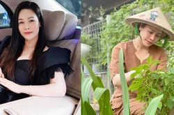 Hình ảnh đối lập gây thích thú của Nhật Kim Anh trong biệt thự triệu đô