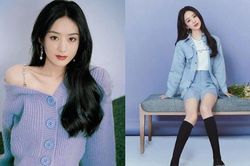 Triệu Lệ Dĩnh tuy khí chất thời trang thăng hạng nhưng lại lộ một dấu hiệu bất thường