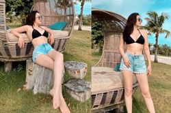Giữa tin đồn mang thai, Bảo Thy đăng ảnh khoe body đẹp 'ngộp thở' nhưng sao cứ thấy kỳ kỳ