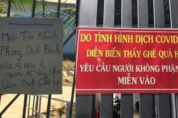 Dân tình thi nhau treo bảng 'bo xì' tạm thời, hẹn 'hết dịch chơi lại'