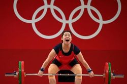 Olympic Tokyo: Hoàng Thị Duyên thi đấu nỗ lực tại hạng cân 59kg