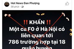 Sự thật thông tin 786 người liên quan ca F0 ở Chương Mỹ, Hà Nội