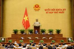Quốc hội thông qua Nghị quyết về cơ cấu số lượng thành viên Chính phủ