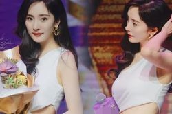 Dương Mịch diện đầm khoét eo khoe thân hình đẹp nức nở