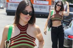 'Siêu mẫu đắt giá nhất thế giới' Kendall Jenner khoe body thon nuột trên phố
