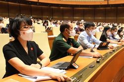Quốc hội thông qua cơ cấu Chính phủ với 27 thành viên