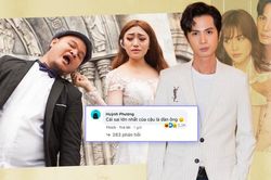 Bênh vực Vinh Râu, Huỳnh Phương bị netizen 'cà khịa' lại chuyện chia tay Sĩ Thanh