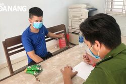 Lực lượng 911 bắt đối tượng tàng trữ ma túy