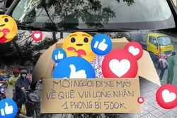 Ấm lòng những chuyến xe hồi hương mùa dịch: Hỗ trợ chi phí đi đường, xe hư có cứu hộ đến