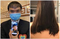 Cười vỡ bụng với loạt thảm họa cắt tóc tại nhà mùa dịch