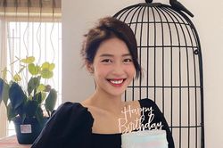 Sau khi bị ho ra máu, Khả Ngân xuất hiện trong dịp sinh nhật với gương mặt tươi rói dù chỉ 42 kg