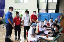 Yên Mô tổ chức 'Hiến máu tình nguyện' đợt 1, năm 2021