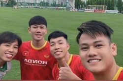 Tiến Anh, Minh Vương, Tấn Tài sớm lao vào tập luyện ở Hà Nội;HLV Kiatisak khăn gói về Thái Lan
