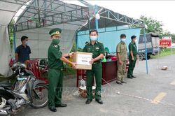 Động viên lực lượng phòng, chống dịch COVID-19 ở khu vực biên giới biển