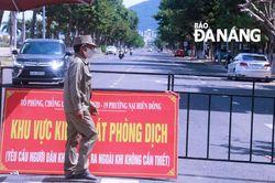 Phường Nại Hiên Đông tổ chức kiểm soát, chốt chặn từng nhà chung cư, khu phố