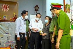 Nghẹn ngào tiễn đưa thượng úy hy sinh khi truy đuổi thanh niên vi phạm CT16