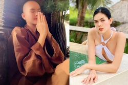 Trước khi cạo đầu quy y vì bị cắm sừng, Ngọc Trinh từng lên đồ rất bạo do sở hữu body nóng bỏng