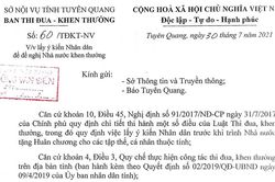 Lấy ý kiến Nhân dân đề nghị Nhà nước tặng thưởng Huân chương Độc lập