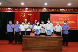 TAND tỉnh Thanh Hóa ký kết phối hợp công tác thực thi pháp luật giai đoạn 2021 - 2025