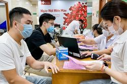 Bệnh viện Mắt Sài Gòn Hà Nội I tổ chức & tham gia hiến máu an toàn giữa mùa dịch