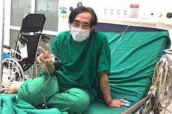 Hình ảnh cuối cùng của nghệ sĩ Giang Còi trước khi qua đời