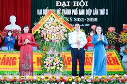 Hội LHPN Tam Điệp, Yên Mô tổ chức Đại hội nhiệm kỳ 2021-2026