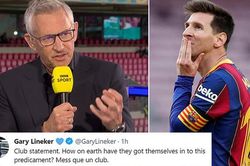 Lineker phẫn nộ với Barca: 'Sao họ có thể rơi vào tình cảnh này'